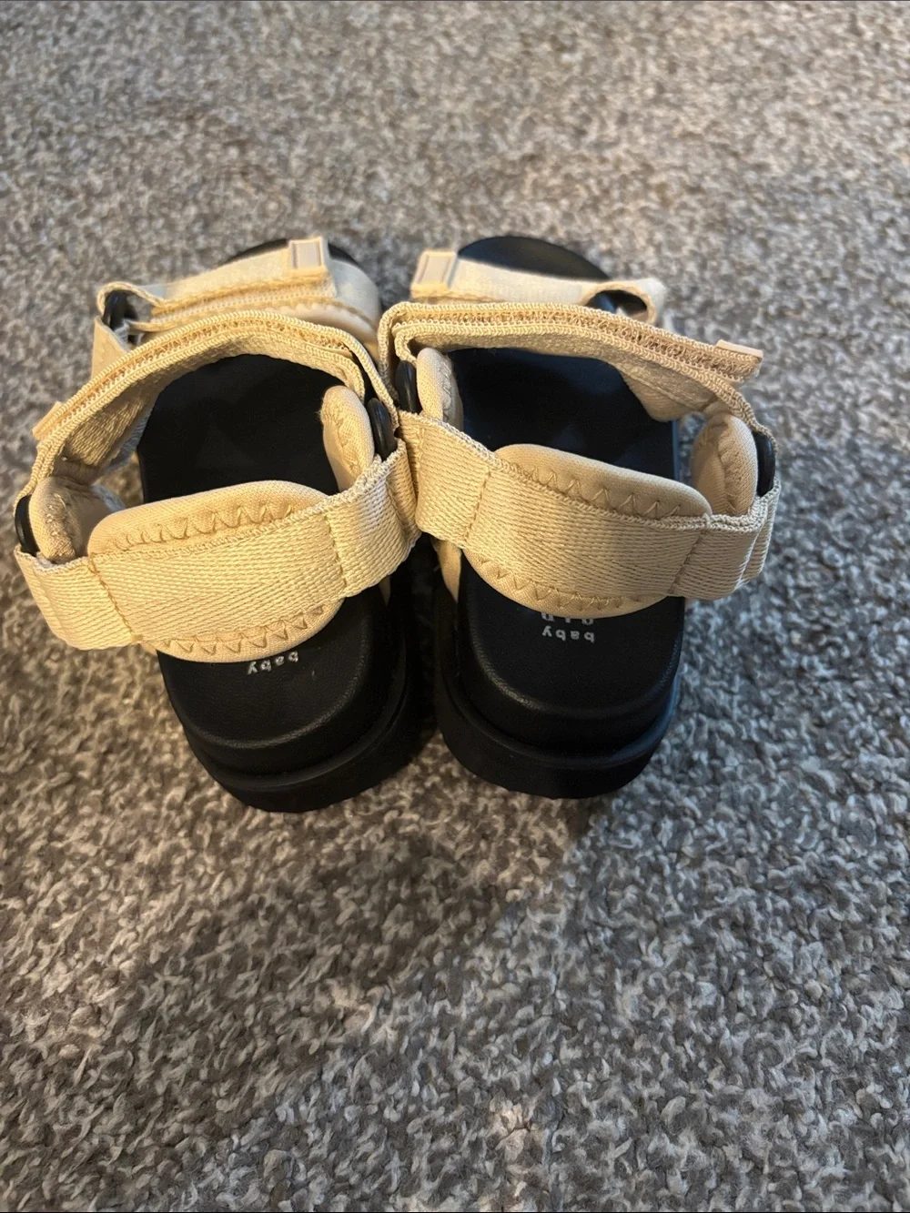 GAP Baby Beige Strappy Sandals